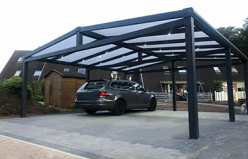 Carport aus Aluminium nach Maß