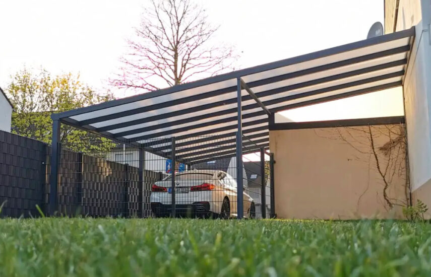 Carport aus Aluminium nach Maß