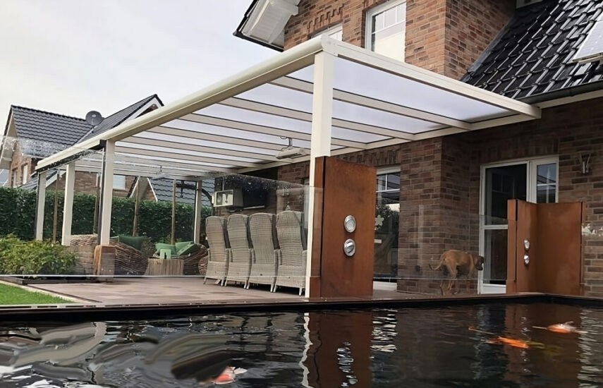 Terrassenüberdachungen aus Aluminium nach Maß