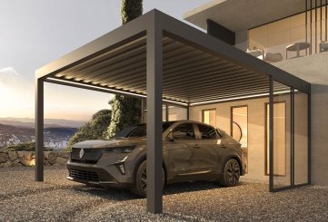Carport aus Aluminium nach Maß