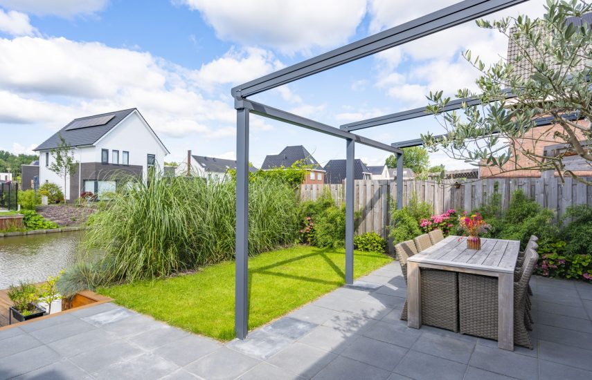 Aluminium Pergola PVC-Faltdach