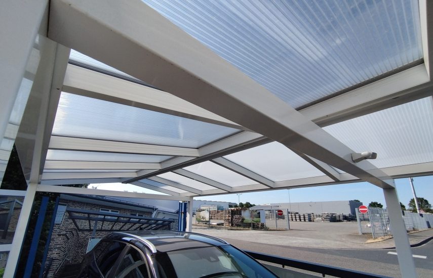 Carport aus Aluminium nach Maß