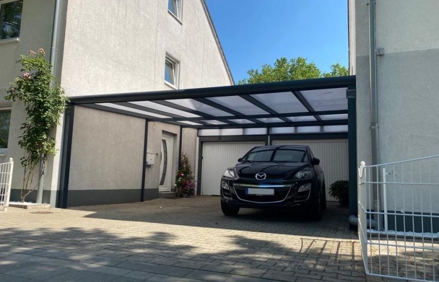 Carport aus Aluminium nach Maß